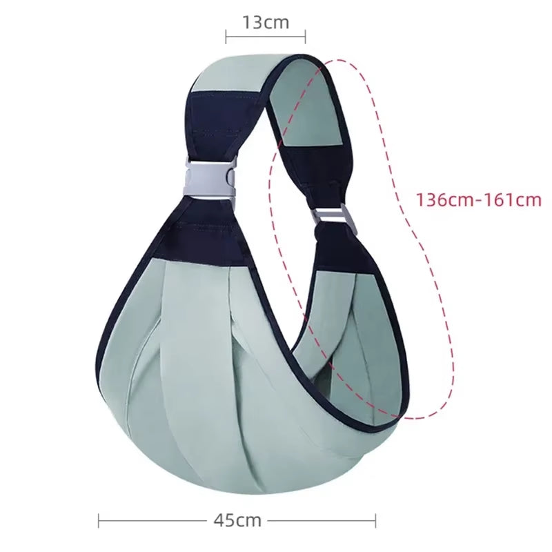 Ergonomic Child Carrier Wrap Multifunctional Baby Carrier Ring Sling for Baby Toddler Carrier Accessories Easy Carrying Artifact